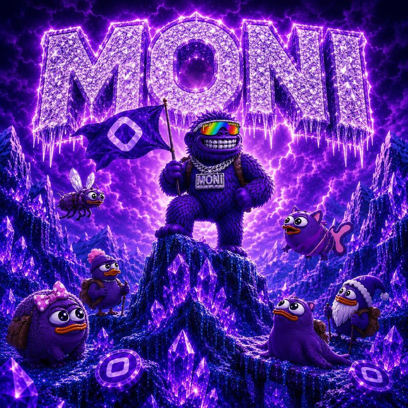 MONI Yeti purple storm art